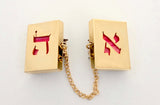 MONGRAM TALLIT CLIPS