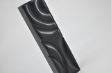 SCULPTURED S.D.I SMALL EBONY WOOD MEZUZAH by Itzhak Luvaton