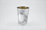 GRAPE EMBOSSED KIDDUSH CUP by Itzhak Luvaton