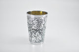 GRAPE EMBOSSED KIDDUSH CUP by Itzhak Luvaton