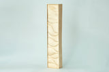 SCULPTURED MEZUZAH - GOLD WAVES