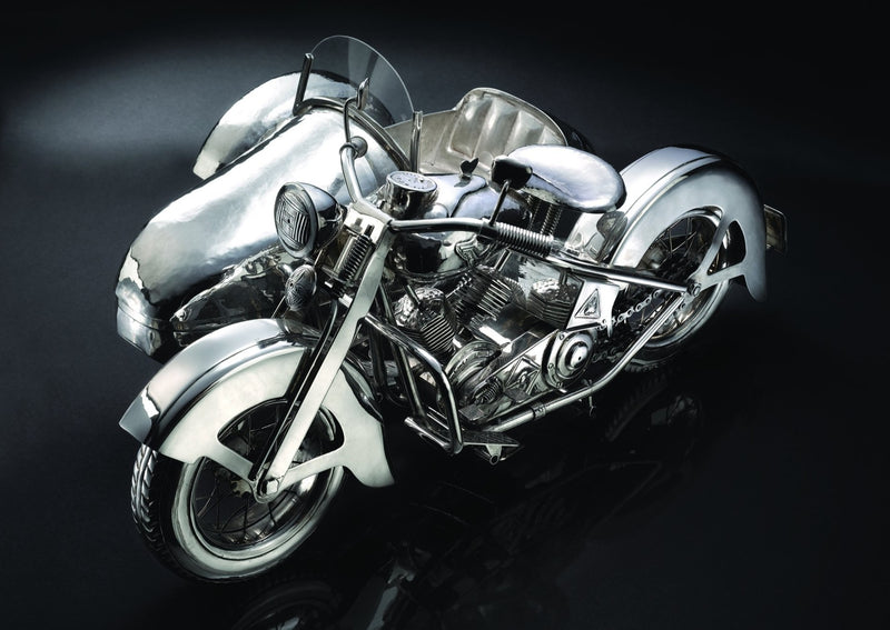 MOTORCYCLE CHANNUKIA by Itzhak Luvaton and Samuel Mauriciu