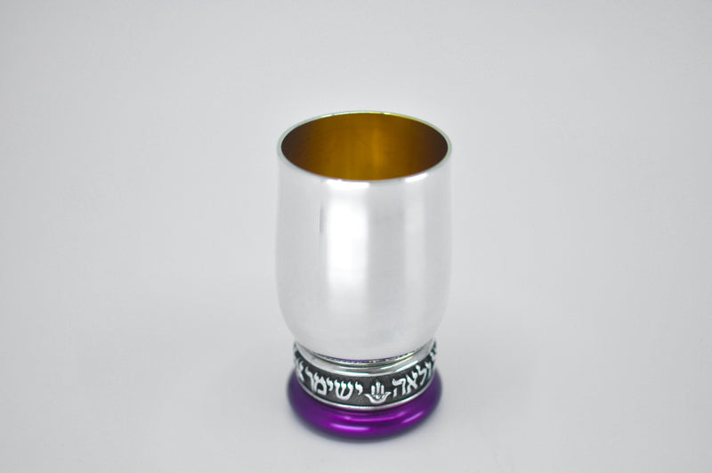 GIRL BLESSING KIDDUSH CUP by Itzhak Luvaton