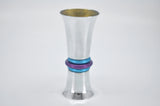 DOUBLE SIDED COLORED KIDDUSH CUP by Itzhak Luvaton