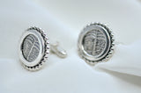 Ancient COIN setting CUFFLINKS by ItzhakLuvaton