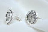 Ancient COIN setting CUFFLINKS by ItzhakLuvaton