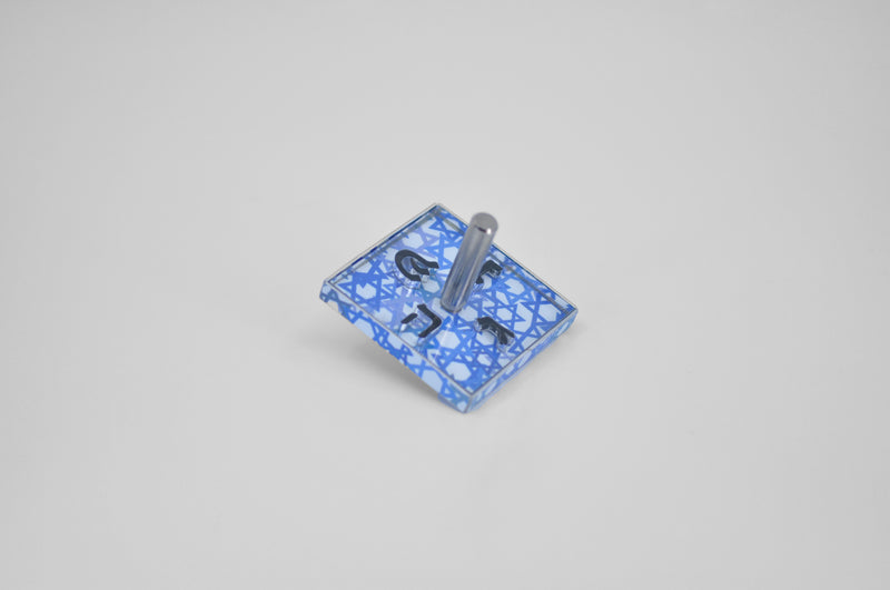 COLORED DREIDEL by Itzhak Luvaton