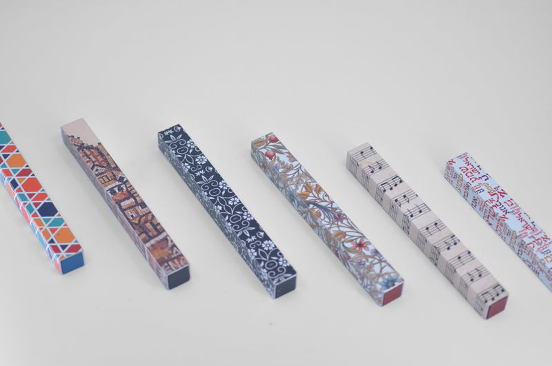 COLORED MEZUZAH by Itzhak Luvaton