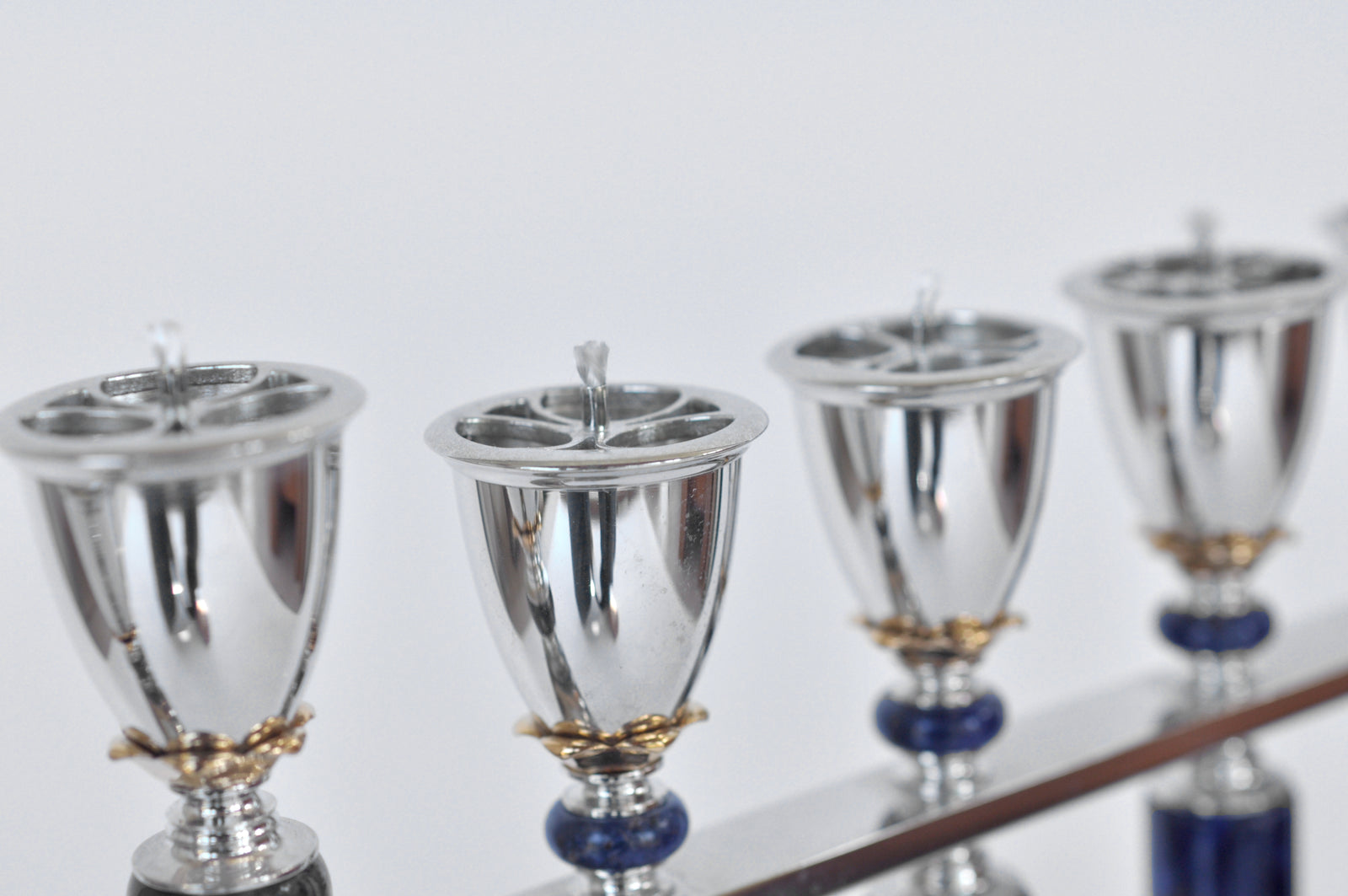 Stone jointed chanukia menorah from Itzhak luvaton – Itzhak Luvaton