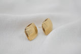 DOUBLE SQUARE GEO EARRINGS by Itzhak Luvaton