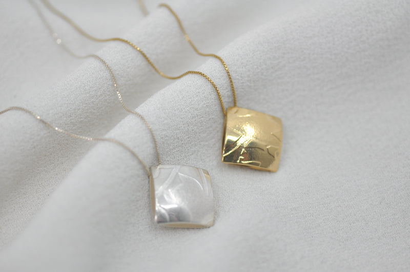 DOUBLE SQUARE GEO EARRINGS by Itzhak Luvaton