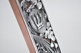 7 SPECIES LARGE CHERRY WOOD MEZUZAH by Itzhak Luvaton2