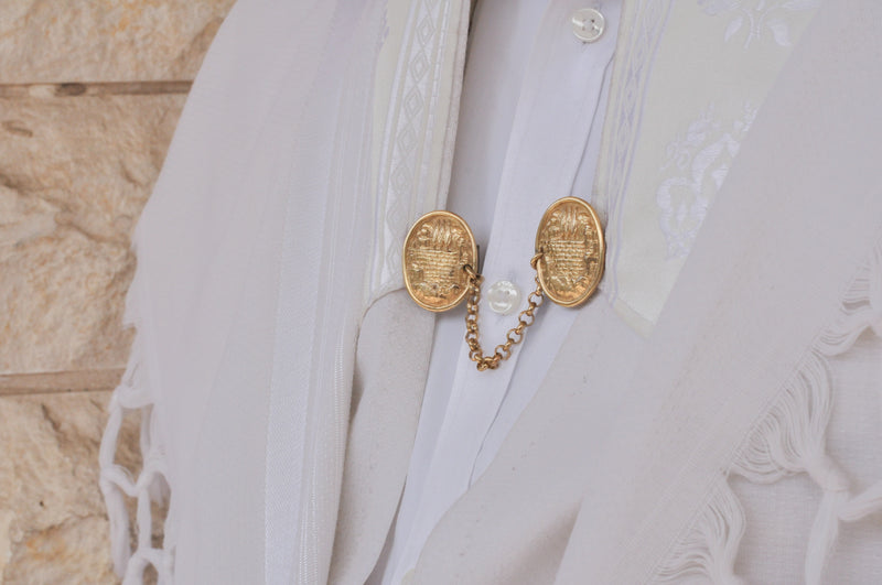 JERUSALEM TALLIT CLIPS by Luvaton Itzhak