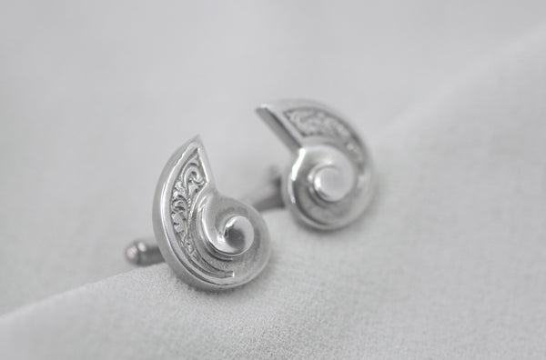 FIBONACCI CUFFLINKS by Itzhak Luvaton