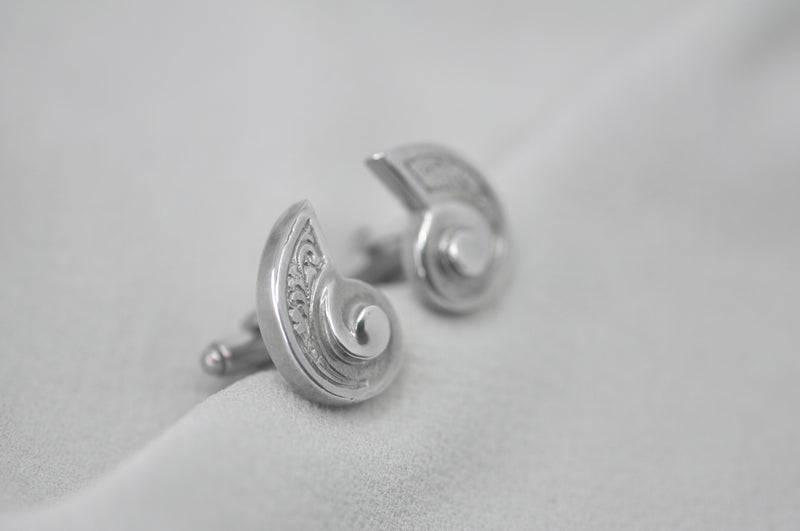 FIBONACCI CUFFLINKS by Itzhak Luvaton