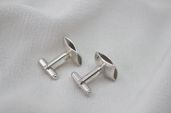 DOUBLE SQUARE GEO CUFFLINKS by Itzhak Luvaton