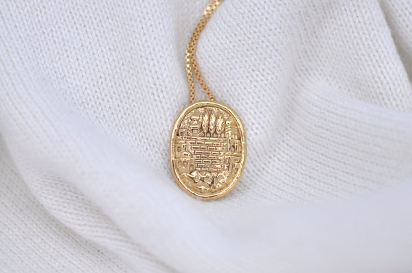 JERUSALEM OF GOLD NECKLACE