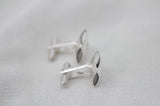 Hebrew LETTER GEO CUFFLINKS by Itzhak Luvaton