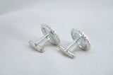 ROMAN GLASS CUFFLINKS by Itzhak Luvaton