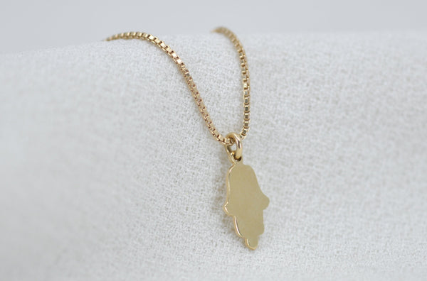 TINY HAMSA NECKLACE