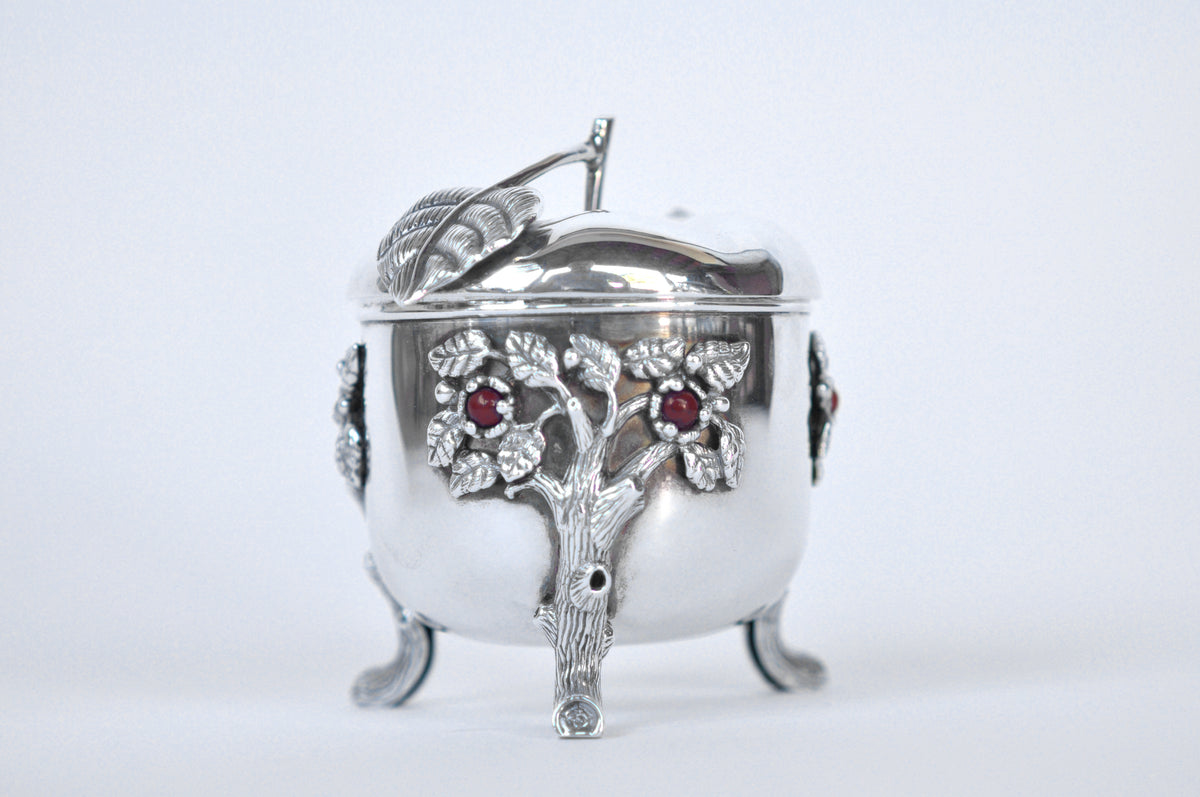 Rosh Hashanah Judaica Collection | Honey Bowls & Spoons – Itzhak