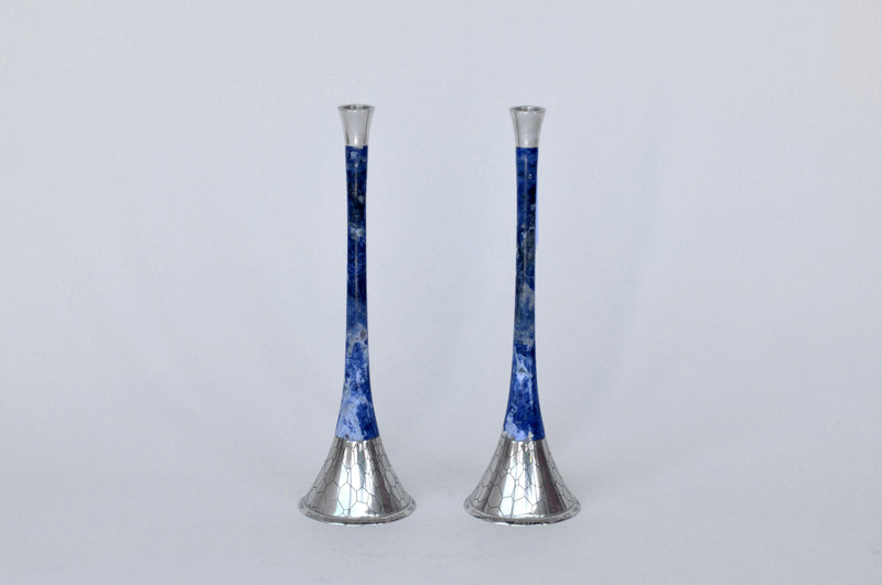 STONE TALL CANDLESTICKS from Itzhak Luvaton